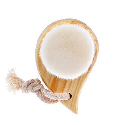 China Fan Brush Comma Brush Wash Brush Person Wash Artifact Makeup Brush Cleaning Tools for sale