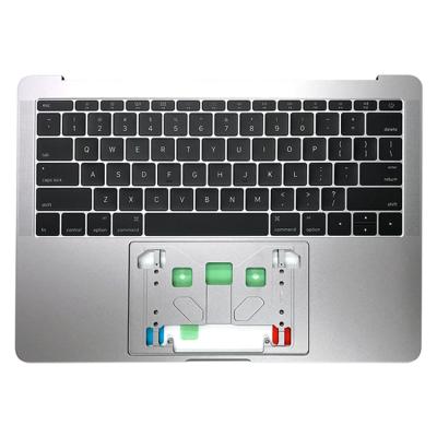 China Replacement Space Gray / Silver Laptop Topcase With US Keyboard With Backlight For MacBook Pro 13