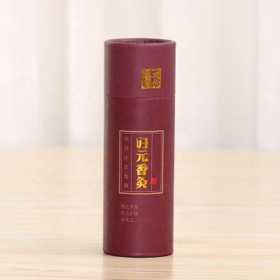 China Recycled Recyclable Patent Round Cylinder Kraft Cardboard Paper Tubes Packaging for sale