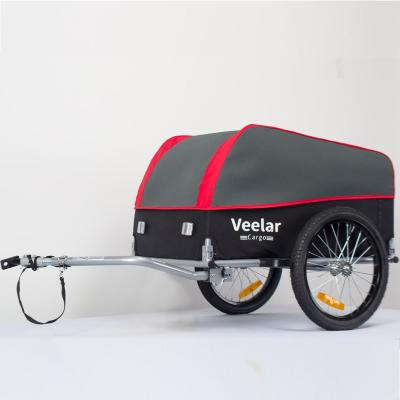 China Heavy Duty Foldable Load Bike Trailer VEELAR Luggage Bicycle Trailer for sale