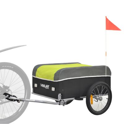 China Hot Sale Heavy Duty Bike Trailer Load Bicycle Cargo Trailer For Bicycle Or Bike for sale