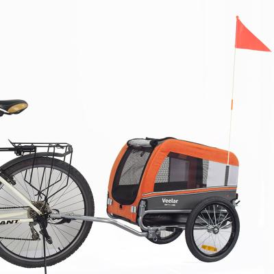 China Other Waterproof Outdoor Dog Cat Pet Bicycle Trailer For Stroller Travel Small Pet Trailers Animal Bike Trailer for sale