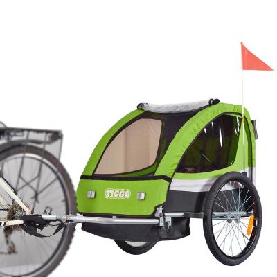 China Other Trailers Baby Bicycle Trailer For Kids , Baby Carrier With Hitch Connector for sale