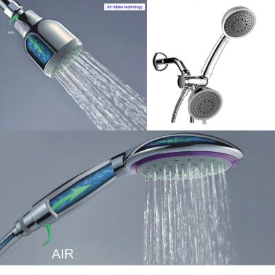 China Without Diverter Water Air Inlet Hand Held and Fixed Shower Heads Combo Sets for sale