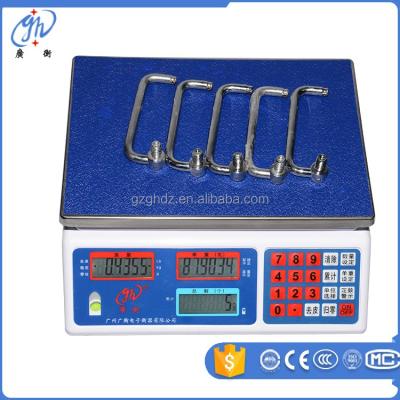 China Durable ABS Plastic Building Industry Use Capacity 30kg / 1g Readability Counting Scale Weigh Bench Pieces Digital Tare for sale