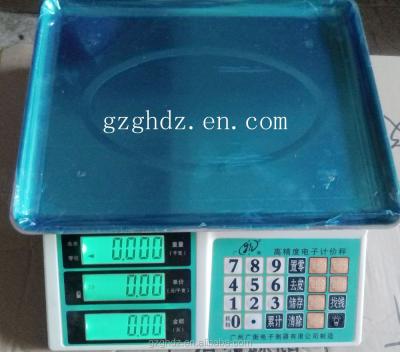 China Waterproof for Wholesale Seafood Factory Sales Price Calculating Canton Electronic Balance 25kg Scale for sale