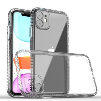 China Anti-fall for popular iphone 11 iphone cover case high quality custom clear cell phone case for sale