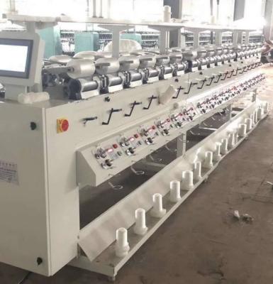 China OEM Semi Automatic Spinning Winding Machine Save Electricity Soft Sewing Thread Yarn Machine Textile Machinery for sale