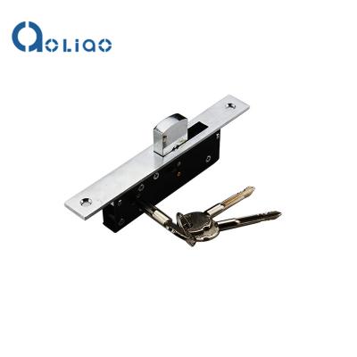 China HK Core Lock Body Security Window Door Security Pull Ring Spring Bounce Door Bolt Security Latch Sliding Aluminum Door Latch Lock for sale