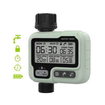 China Plastic Automatic Sprinkler Automatic Intelligent Timer Machine Digital Garden Timer ABS Water Outdoor Use To Save Water And Time HCT-322 for sale