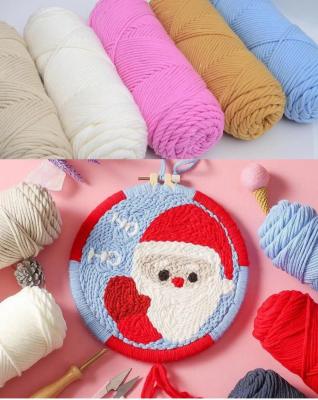 China High Tenacity 8ply Milk Cotton Yarn Soft Yarn for sale