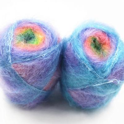 China Colorful Soft Warm Winter Fancy Yarn Scarf Yarn for Knitting and Crocheting for sale