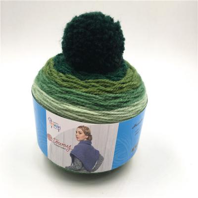 China Special Yarn Blended Acrylic Polyester Fancy Yarn Kits Set for sale