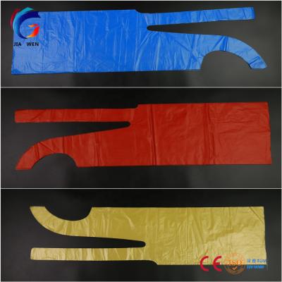 China 100pcs*10bag*1 Poly Cardboard Plastic Apron Disposable HDPE Pe Aprons for sale