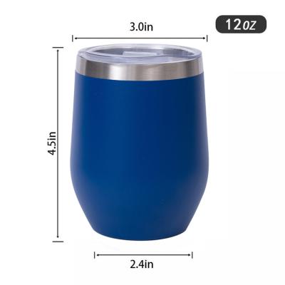 China Wholesale Viable Color 304 Stainless Steel Thermos Mug 12oz Coffee Mug Mugs Espresso Stainless Steel Mug for sale