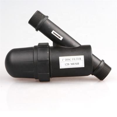 China Plastic Industrial Drip Irrigation 3inch T Screen Filter for sale