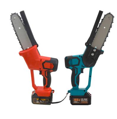 China Hot Sale Lithuim 8 Cun Battery Machine Chain Electric Chainsaw Anti-skid Unique Design for sale