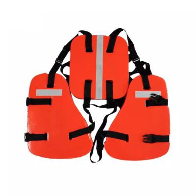 China Waterproof Custom Logo Foam Big Buoyancy NBR Life Jacket Vest Marine Fishing Life Vest Adult Unisex Life Jacket for sale