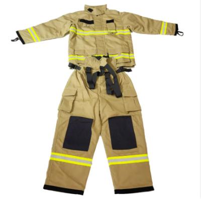 China PBI Bunker Gear Firefighter Suit Fireman Fire Fighting Uniform for sale