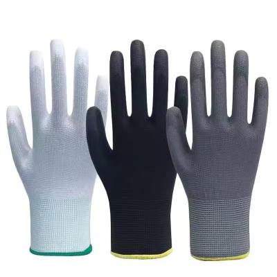 China Industrial Working Safety Anti Static Gloves / All ESD Custom Palm PU Coated Gloves / Anti-Static Gloves zu verkaufen