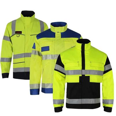 Chine Produits d'usine Vêtements de travail de sécurité à haute visibilité Vêtements de travail de construction Vêtements de travail de sécurité Vêtements de travail réfléchissants Vêtements de travail pour hommes coton à vendre