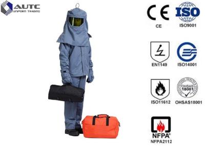 China L Complete Production Line 40cal Arc Flash Protective Fire Resistant Bib Jacket Pants & Hood zu verkaufen