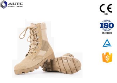 China Las botas tácticas impermeables de 6 pulgadas para correr, seguridad táctica de Camo patean el cordón fuerte en venta