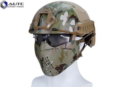 Cina Tipo attivato PTU metallico 185*110mm della maschera di protezione del fronte della maglia di combattimento in vendita