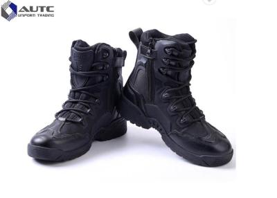 China Botas tácticas de cuero auténticas de búsqueda al aire libre del ejército del invierno de la prenda impermeable de las botas militares de los zapatos de los hombres en venta