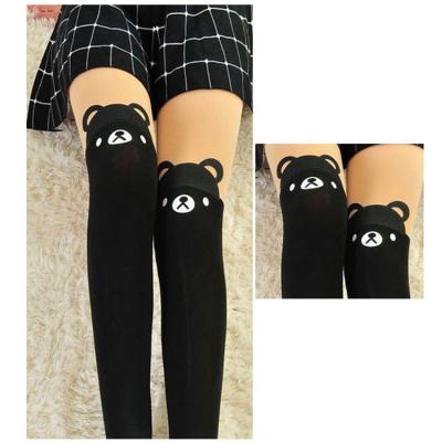 China Fashion Antibacterial Gaiters OEM Pantimedias Comlor Tight Pants Party Highs Gaiters Nylons Stockings Feet Silk Thigh Highs for sale