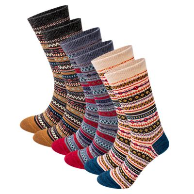 China Retro hotsale ethnic style QUICK DRY Amazon Comfy socks women cotton thongs women socks wholesale for sale