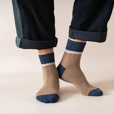 China OEM Comlor meia termica winter QUICK DRY warm socks casual street sport thongs thick cotton men crew fashion socks for sale