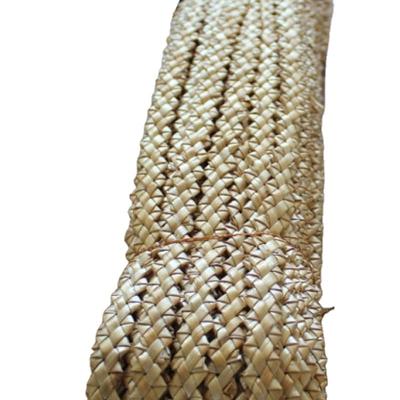 China Hat Bag Making & Handmade Fashions Items Straw Material For Hat Making Bag Cover Pad Special Shaped Wheat Straw Braid Raw Grass Cloth for sale