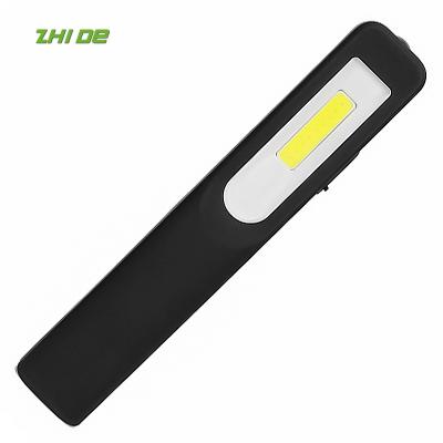 China New multi-function folding rechargeable tail magnet portable emergency COB led work light camping lamp with UV purple light for sale