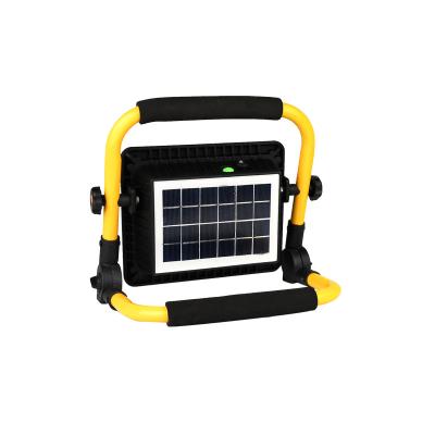 China ABS Portable Solar Work Lights USB Rechargeable LED Emergency Lights Suitable for Construction Site Home Field Camping Lighting for sale