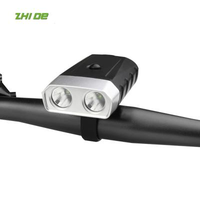 China ABS AA Battery XPE LED Equipment Bicycle Front Light Removable Dry Cycling Cycling Light For Night Riding for sale