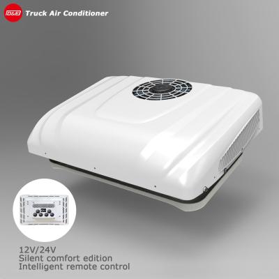 China 12V 24V Top Electric Car Air Conditioner System Roof Truck All-in-one Air Conditioner for sale