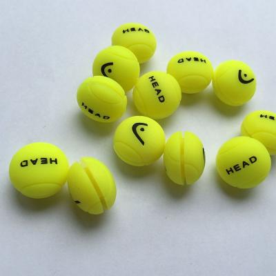 China Easy To Install Custom Sales Silicone Tennis Vibration Shock Damper Hot Racket Custom Made Tennis Moistener for sale