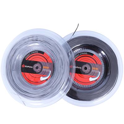 China Good Control Low MOQ Factory PriceZARSIA Nylon Tennis Strings 1.3MM Durable Tennis Racket Good Control Feeling Soft Tennis String for sale