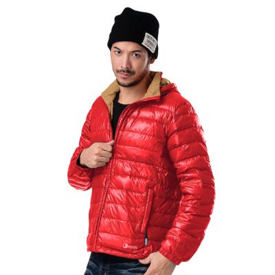 China Winter QUICK DRY popular nice looking special sale down jacket men factory wholesale light and warm down coat JIS95 for sale