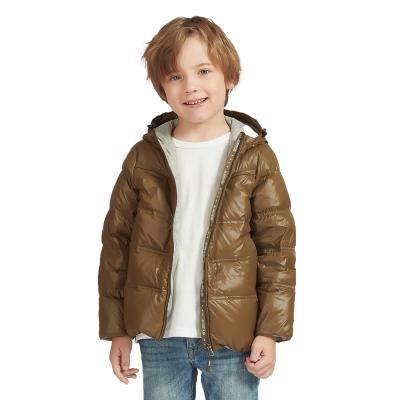 China Hood Children's Casual Adjustable Updraft Cute Warm Keeping Special Sale Price Windproof Down Jacket for sale