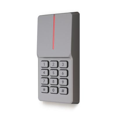 China IP68 125KHz&13.56MHz RFID Waterproof Metal Card Reader Standalone Access Keypad Standalone Access Dual Frequency Control for sale