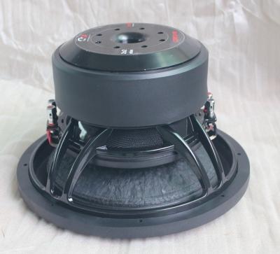 China Shallow Mount Mid Range Subwoofer Low Frequency 2pcs Nomex Spider for sale