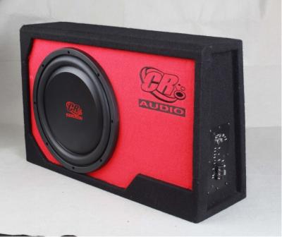 China Sealed Car Audio Boombox , Carpet Finished Single Car Speaker Boombox for sale