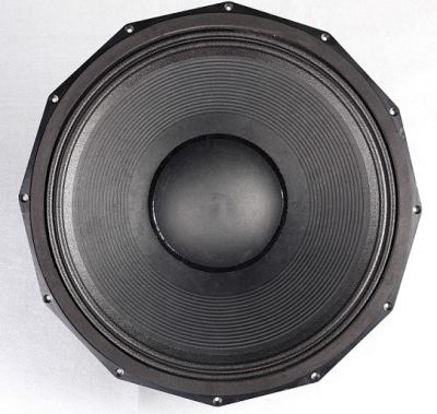 China Mid Bass Pro Audio Woofers , 18 Inch Subwoofer Speaker Round Type for sale