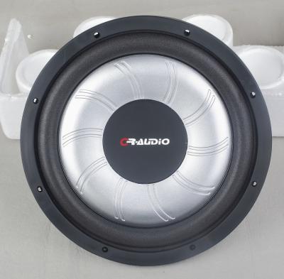 Chine Moteur peu profond basse fréquence de Neydynium d'orateurs de bâti de Subwoofer fait sur commande de véhicule à vendre