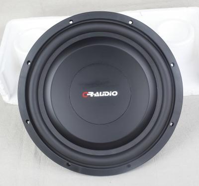 Chine Subwoofer peu profond de bâti de véhicule de cône de pp 10 pouces avec la boîte 0.9cft scellée à vendre