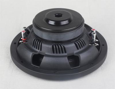 China Neodynium Magnet Shallow Mount 12 Inch Subwoofer , RMS 300 Watt Car Subwoofer for sale