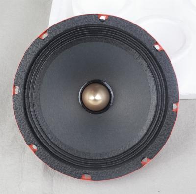 China Neodymium 6.5 Inch Car Speakers , Car Audio Powered Subwoofer Gold Bullet for sale