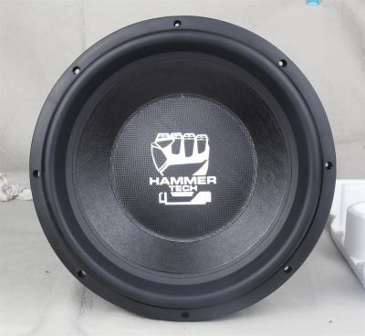 China Dual 1 Ohm 3 Inch Voice Coil Subwoofer 15 Inch Midrange Speaker Waterproof for sale